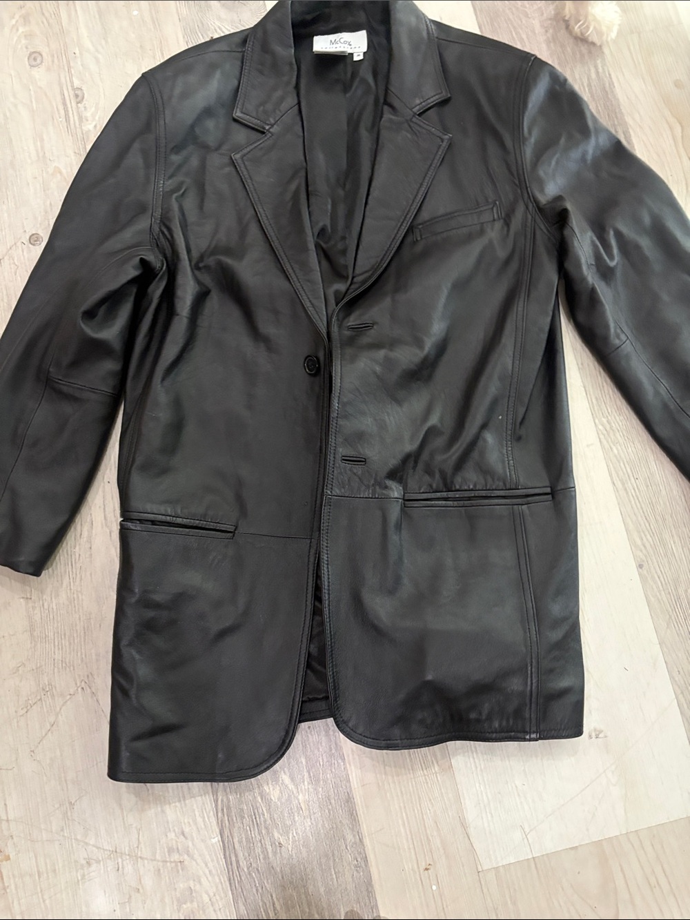 McCoy Leather Jacket Black